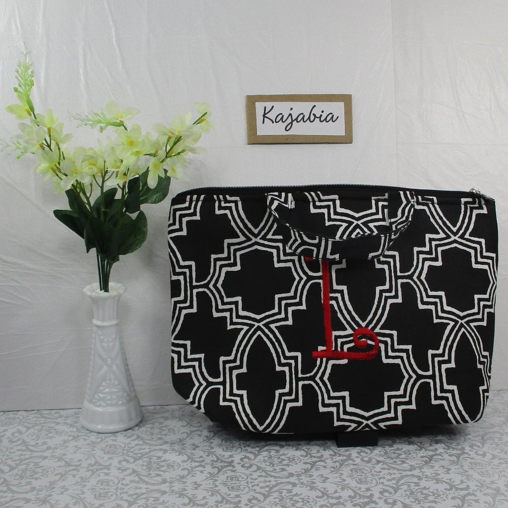 BUCKHEAD BETTIES Monogram Insulated Lunch Bag - Picture 6 of 6